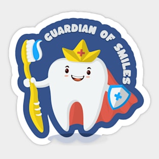 Guardian Of Smiles - Education T-shirt for kids Sticker